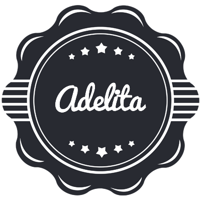 Adelita badge logo
