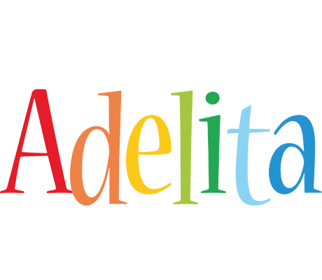 Adelita birthday logo