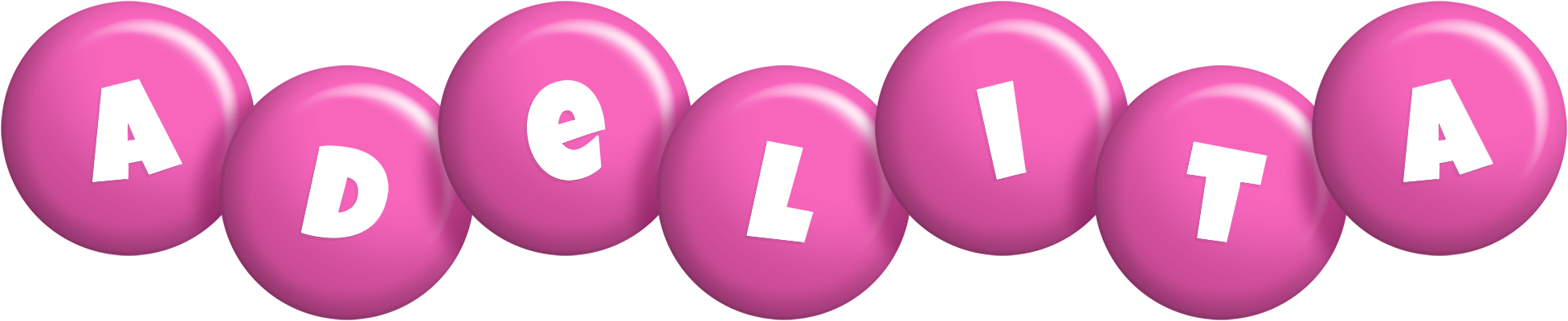 Adelita candy-pink logo