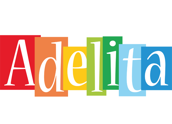 Adelita colors logo