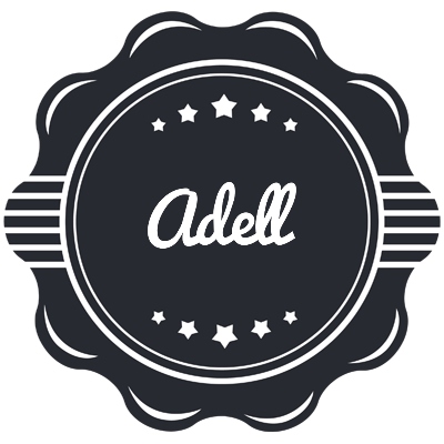 Adell badge logo