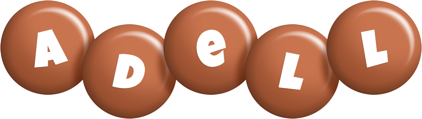 Adell candy-brown logo