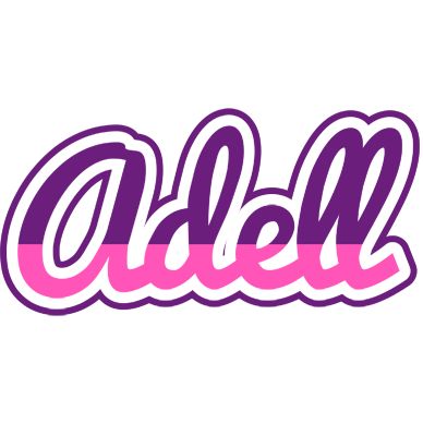 Adell cheerful logo