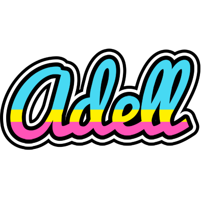 Adell circus logo
