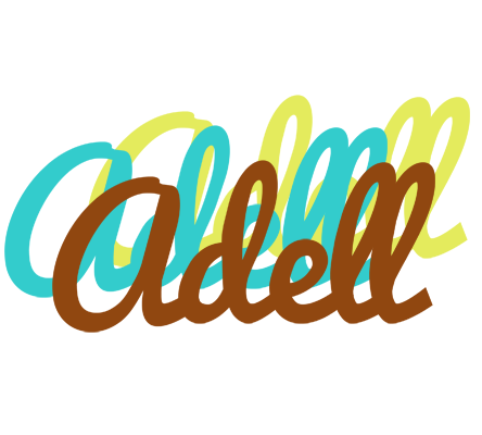 Adell cupcake logo