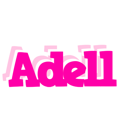 Adell dancing logo