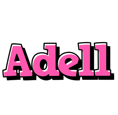 Adell girlish logo