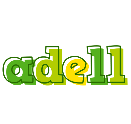 Adell juice logo