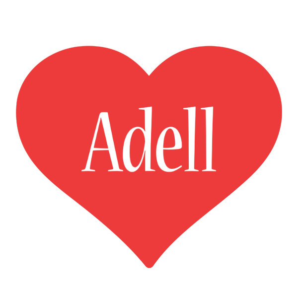 Adell love logo