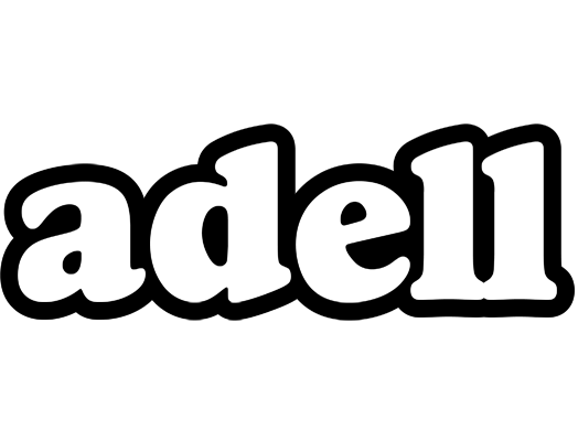 Adell panda logo