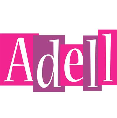 Adell whine logo