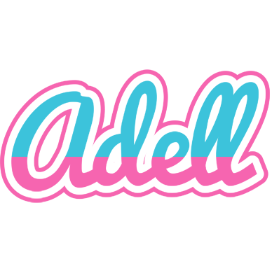 Adell woman logo