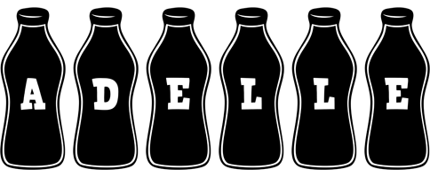 Adelle bottle logo