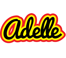 Adelle flaming logo