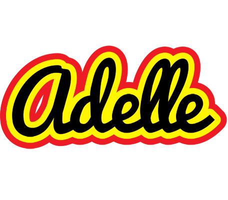 Adelle flaming logo