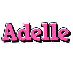 Adelle girlish logo