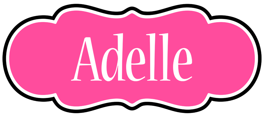 Adelle invitation logo