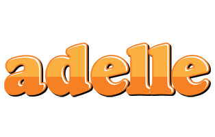 Adelle orange logo