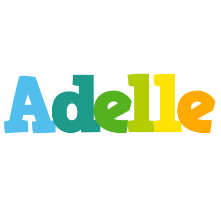 Adelle rainbows logo