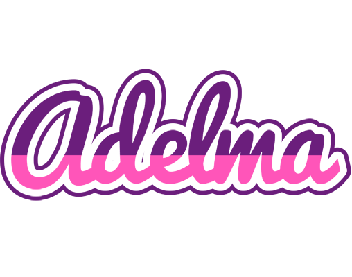 Adelma cheerful logo