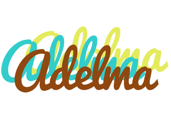 Adelma cupcake logo