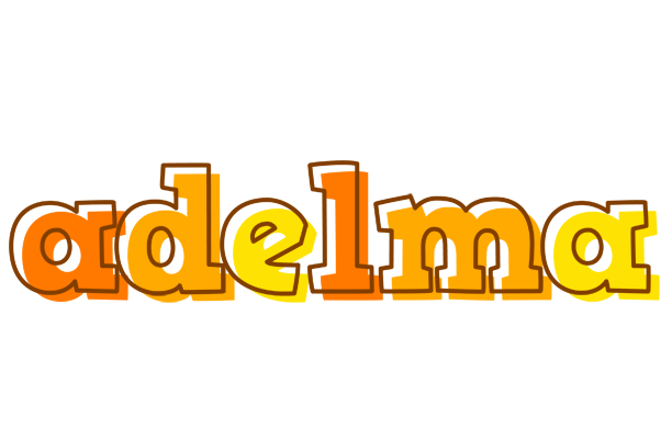 Adelma desert logo
