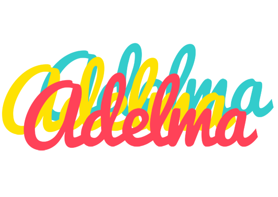 Adelma disco logo