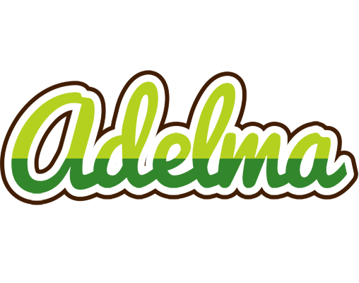 Adelma golfing logo