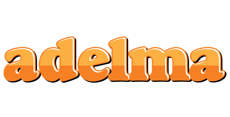 Adelma orange logo