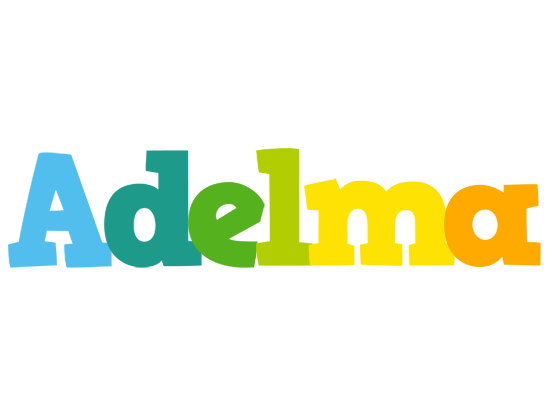 Adelma rainbows logo