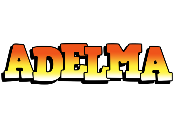Adelma sunset logo