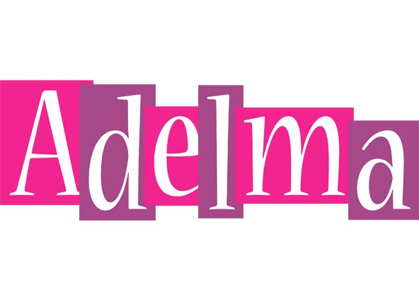 Adelma whine logo