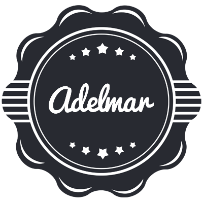 Adelmar badge logo