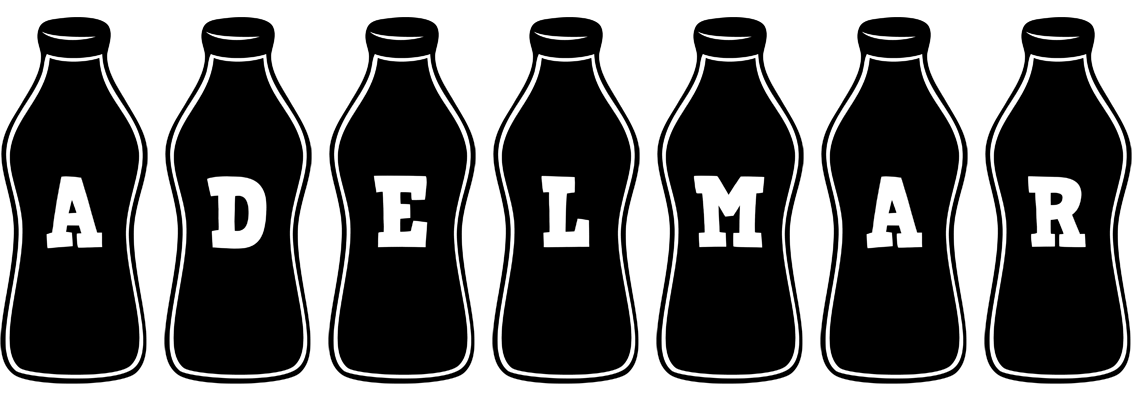 Adelmar bottle logo