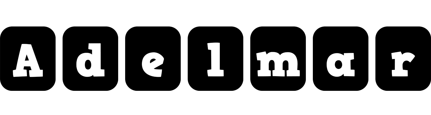 Adelmar box logo
