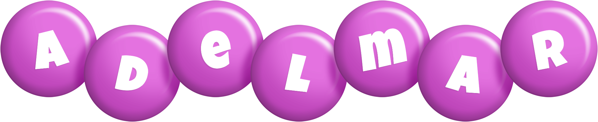 Adelmar candy-purple logo