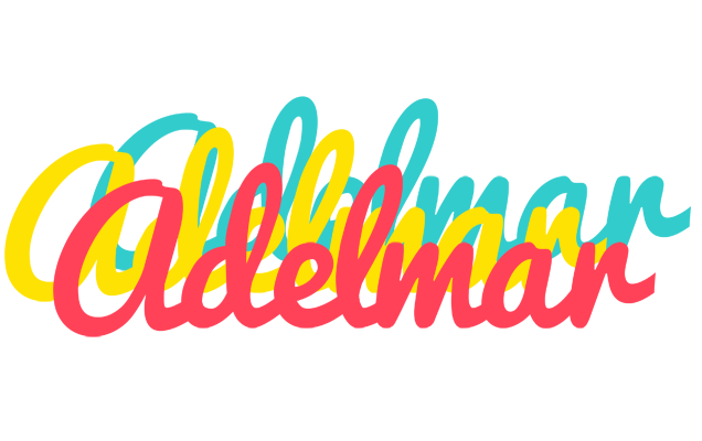Adelmar disco logo