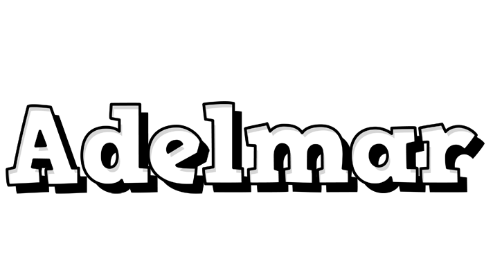 Adelmar snowing logo