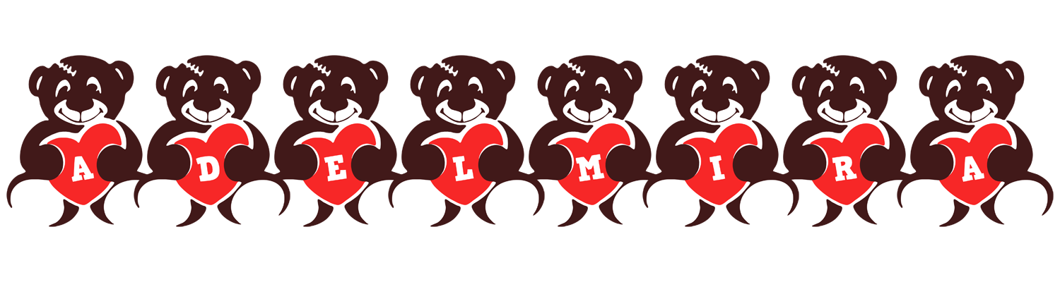Adelmira bear logo