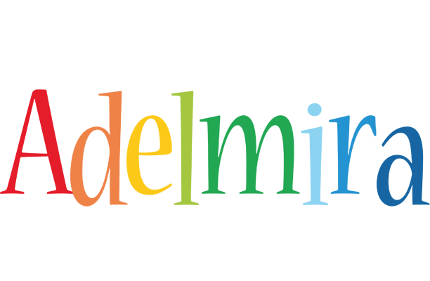 Adelmira birthday logo
