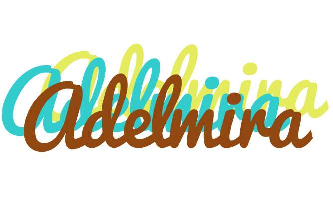 Adelmira cupcake logo