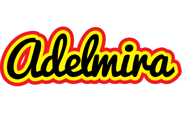 Adelmira flaming logo