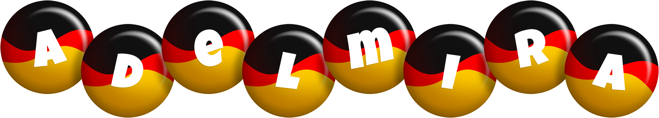 Adelmira german logo