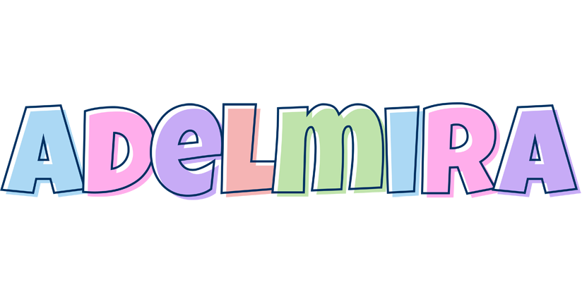 Adelmira pastel logo