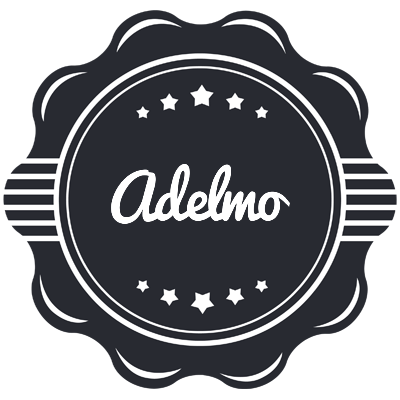 Adelmo badge logo