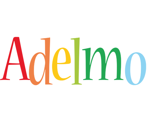 Adelmo birthday logo