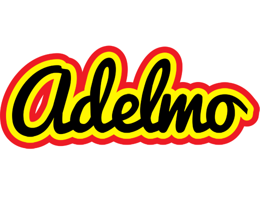 Adelmo flaming logo