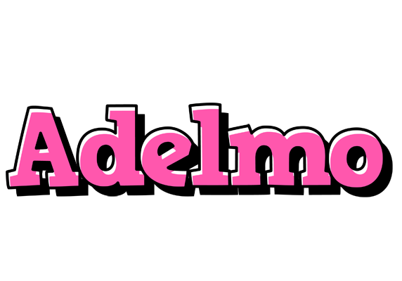 Adelmo girlish logo