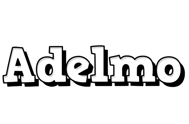 Adelmo snowing logo
