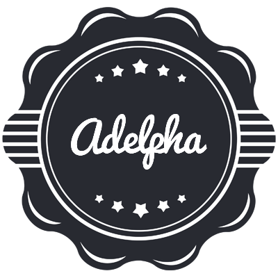 Adelpha badge logo